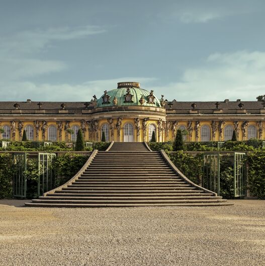 Schloss Sanssouci, Terrassen