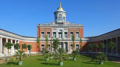 Das Marmorpalais in kompletter Schönheit