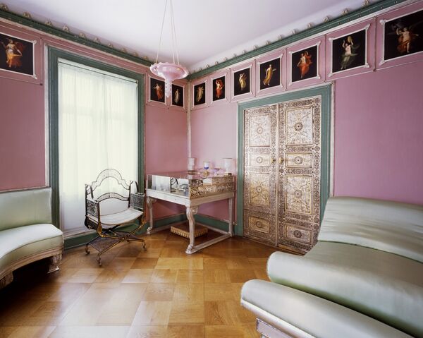 Schreibkabinett der Kronprinzessin im Schloss Charlottenhof 