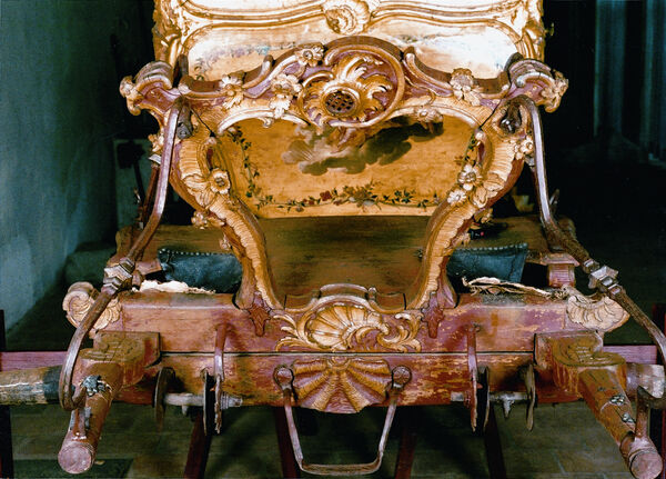Gesandtencoupé, Rückseite