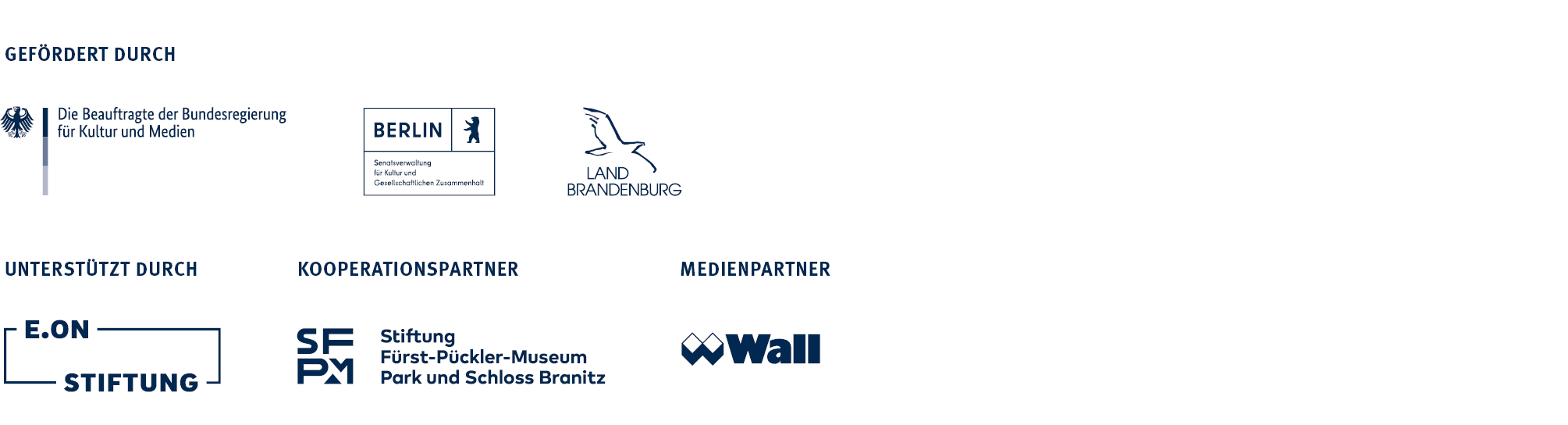 Partner und Förderer der Ausstellung RE:GENERATION